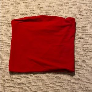 Brandy Melville Red Tube Top